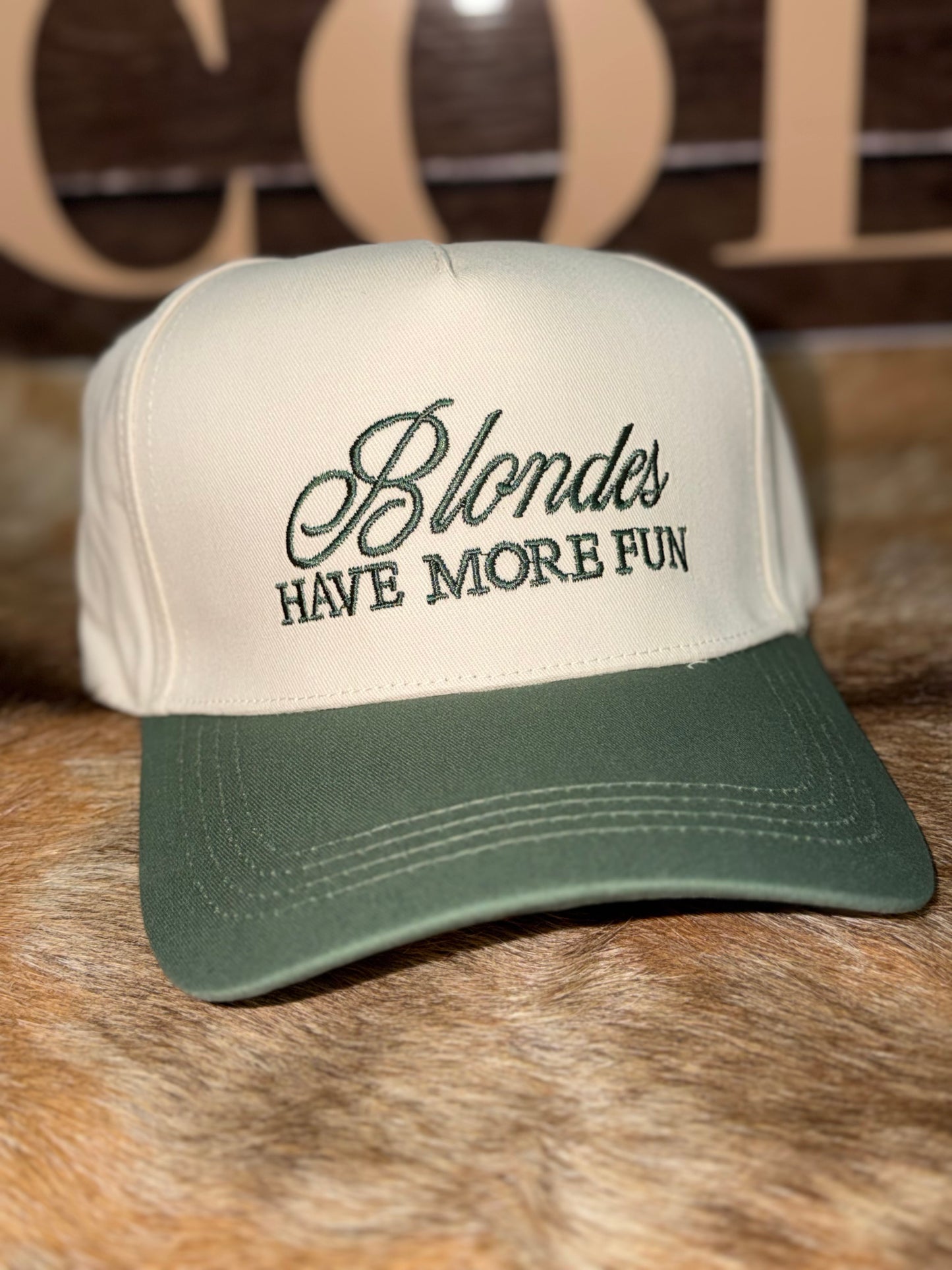 Blondes Have More Fun-Olive