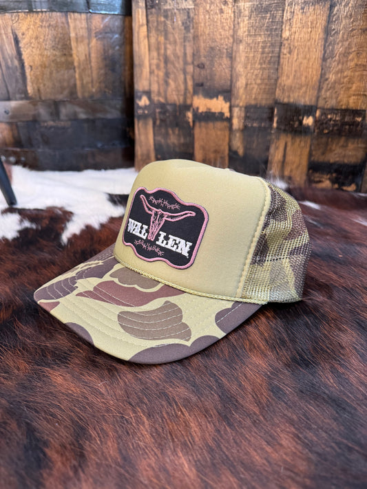 Wallen Camo Trucker
