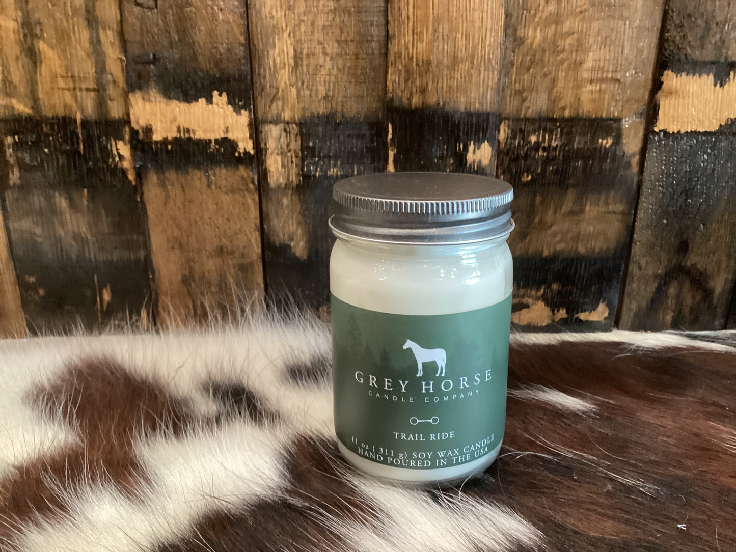 Grey Horse Candles