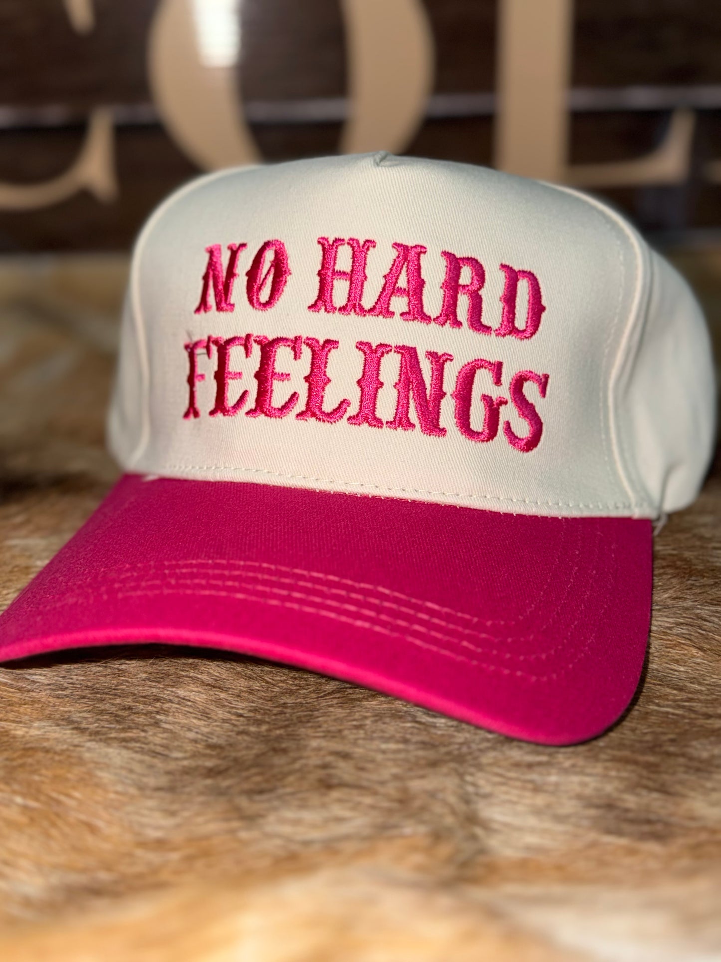 No Hard Feelings-Hot Pink