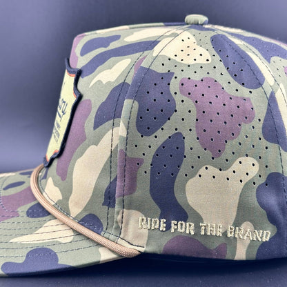 "Woodland" Camo Patch - Performance Hat