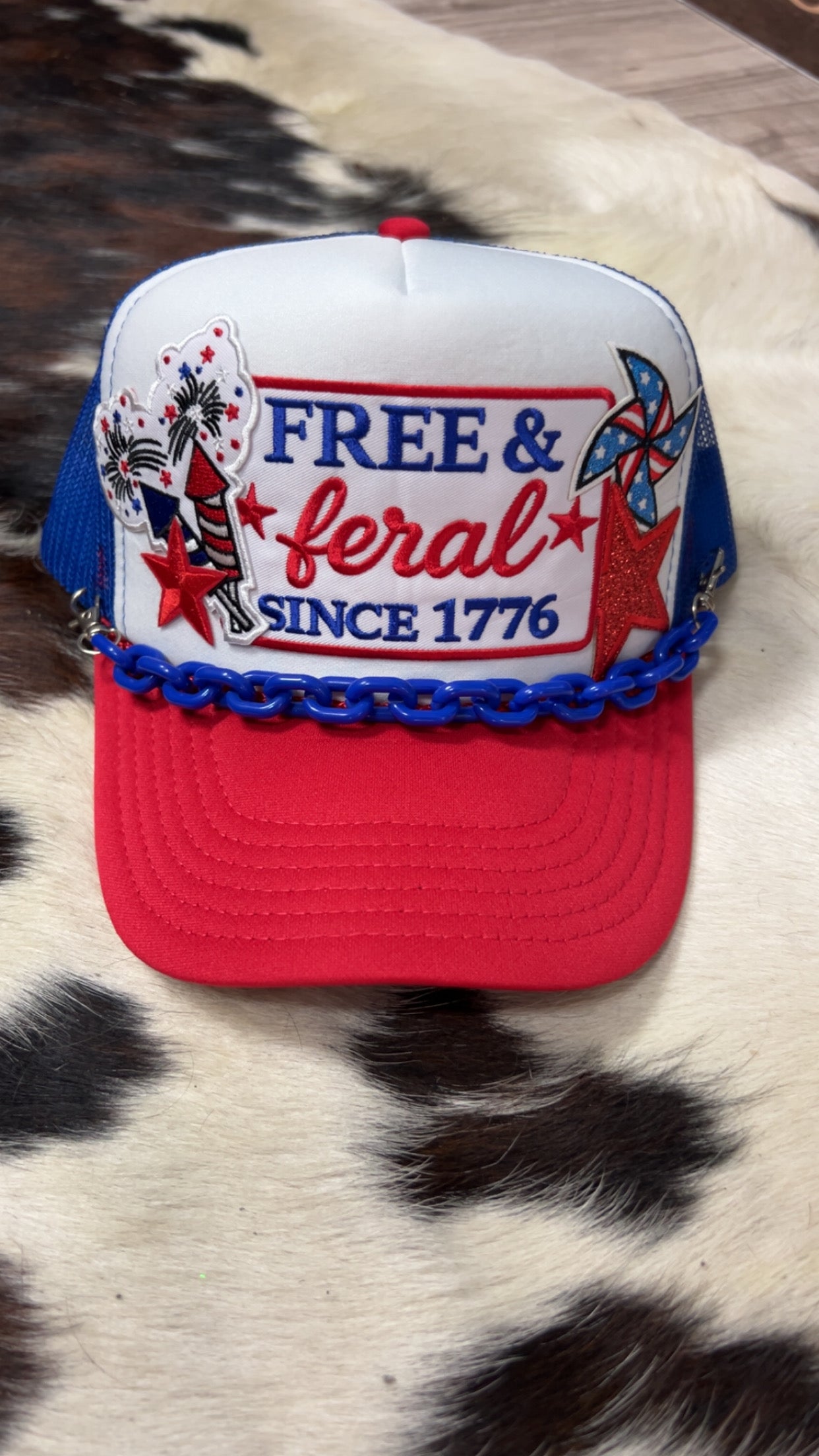 Free & Feral Custom Trucker
