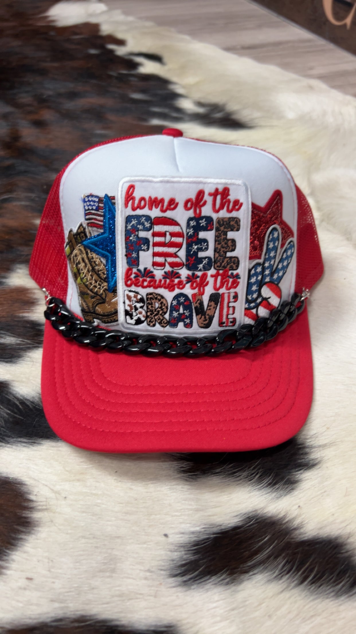 Home of the Brave Trucker Hat