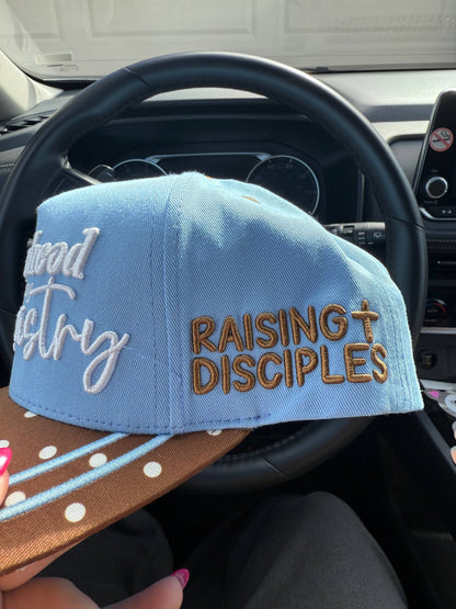 Motherhood is my ministry trucker hat 