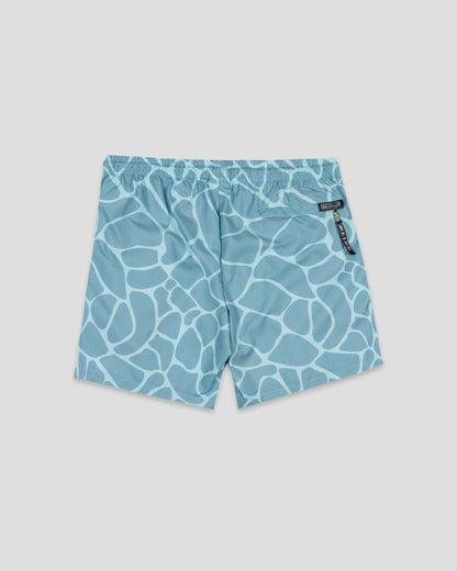 Shark Attack Swim Trunks (Clear Water) - Youth