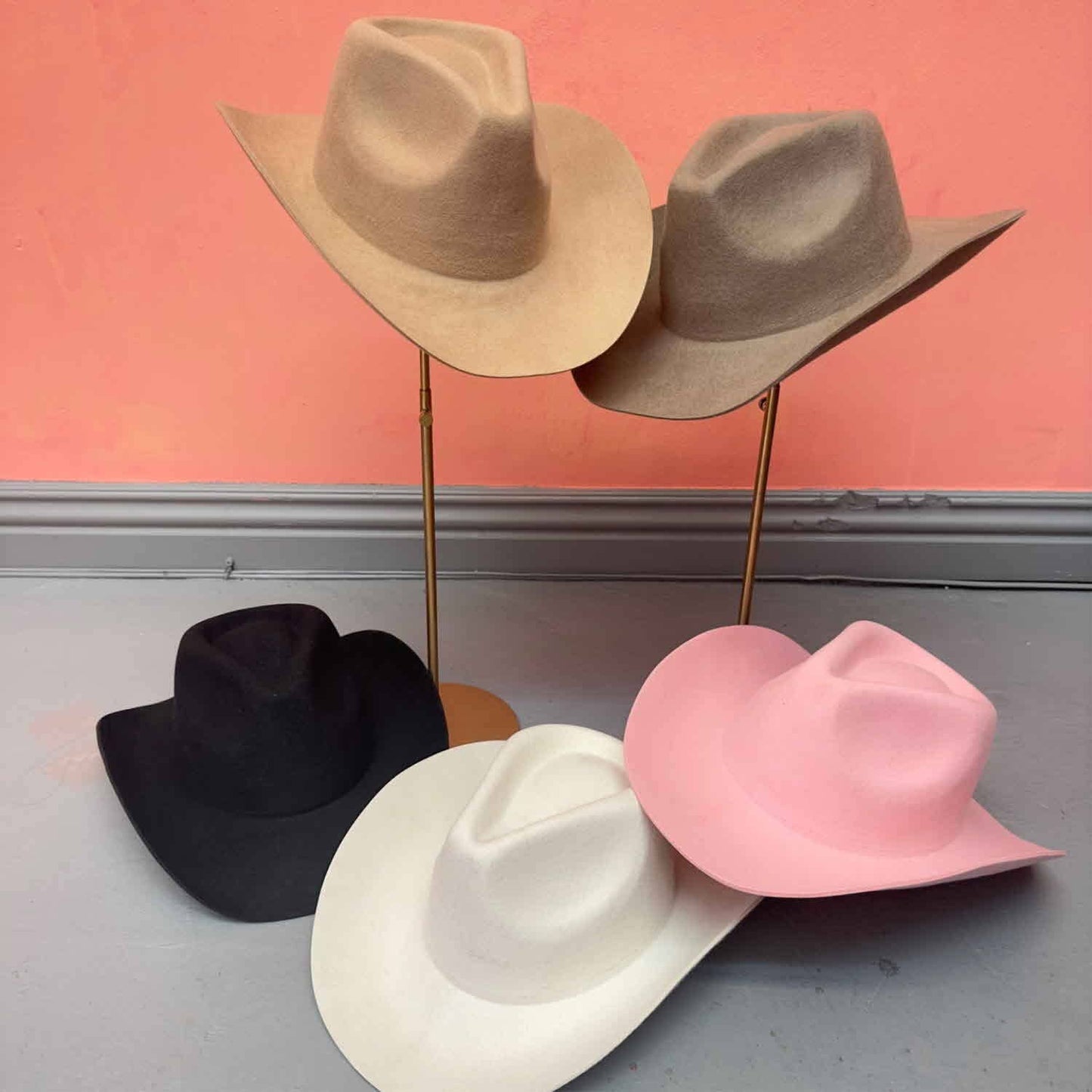 Stiff Brim Australian Wool Cowboy