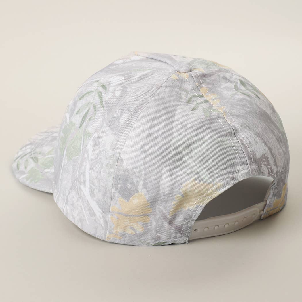 Howdy Darlin' Embroidered Patch Camo Baseball Cap