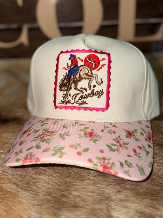 Cowboy-Pink Floral
