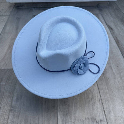 Vegan Felt Rancher Hat Feminine
