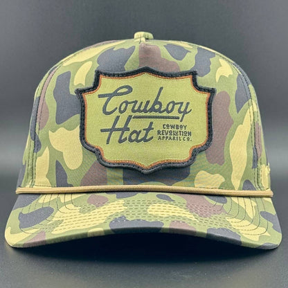 "Woodland" Camo Patch - Performance Hat