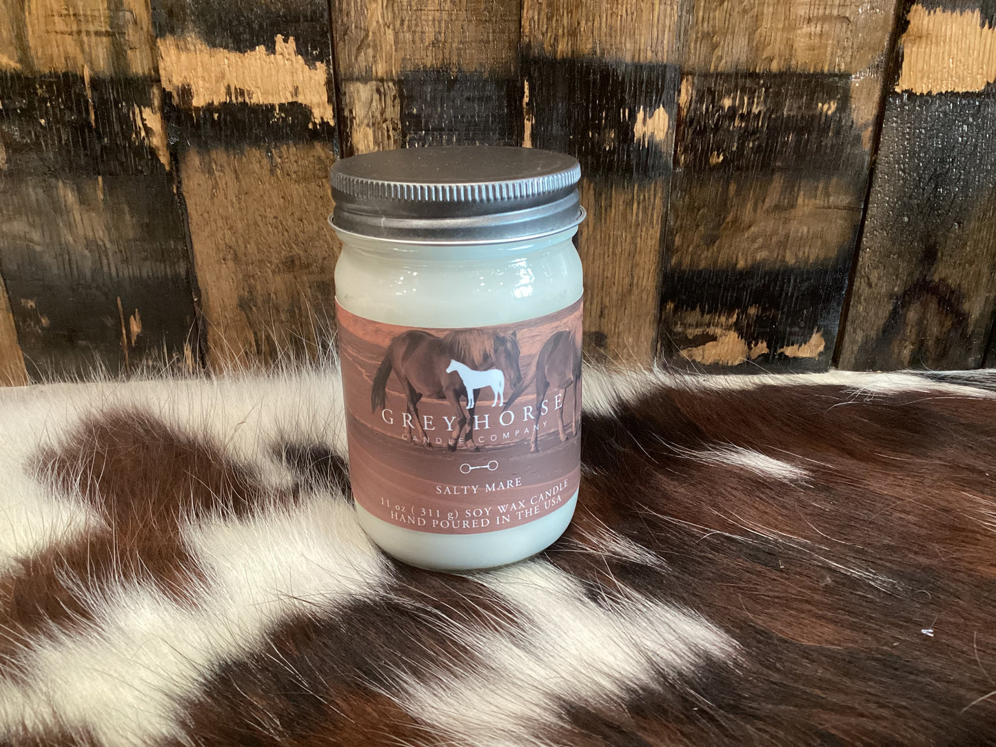 Grey Horse Candles
