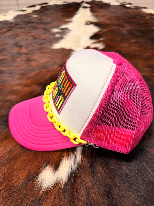 BOATIN & FLOATIN trucker hat