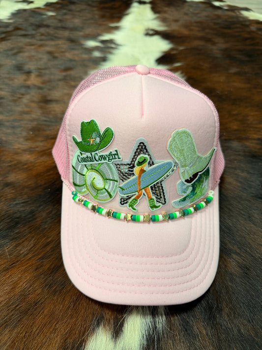 Coastal Cowgirl trucker hat