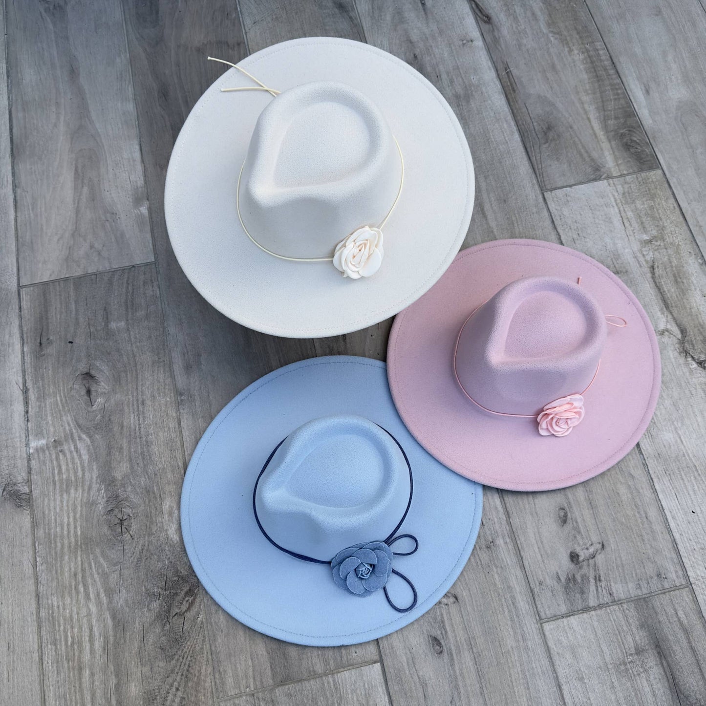 Vegan Felt Rancher Hat Feminine