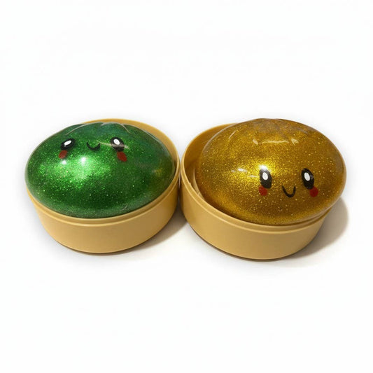 Rainbow Mystery Glitter Dumplings