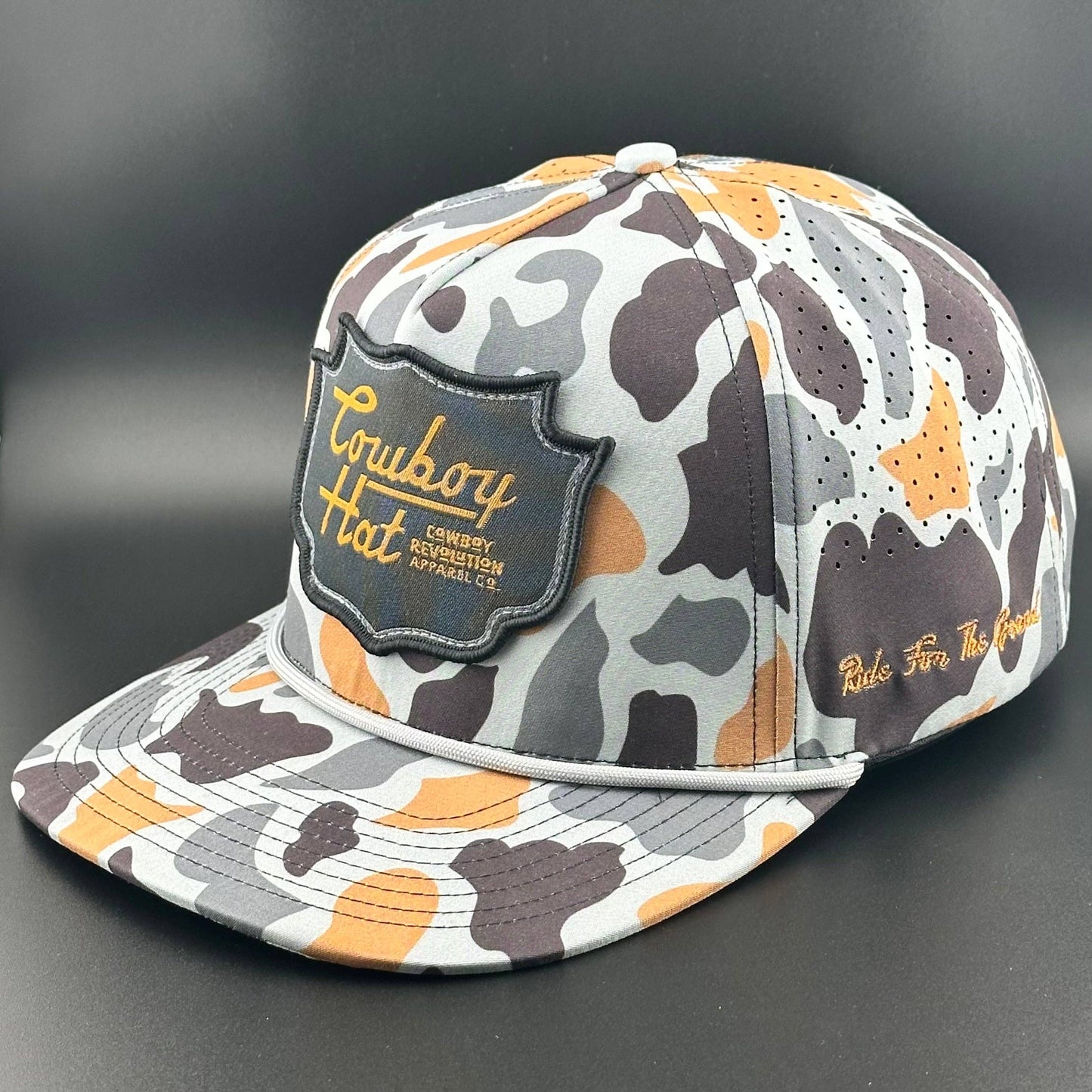 "Concrete" Camo Patch - Performance Hat