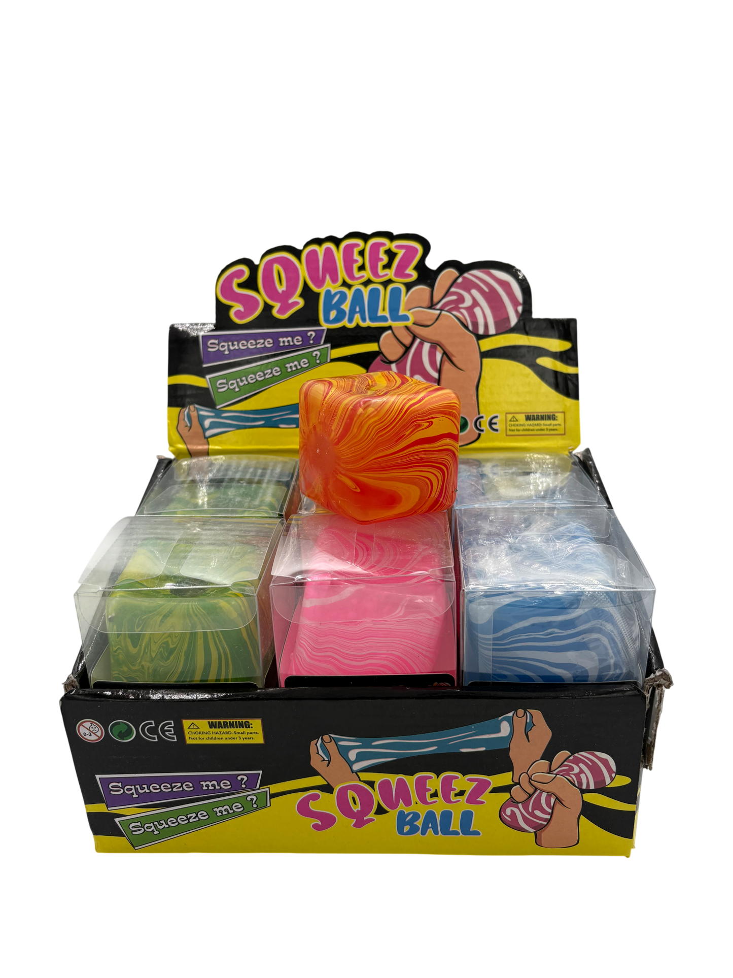 Ice Cube Squeezy Tie-Dye 12ct PDQ