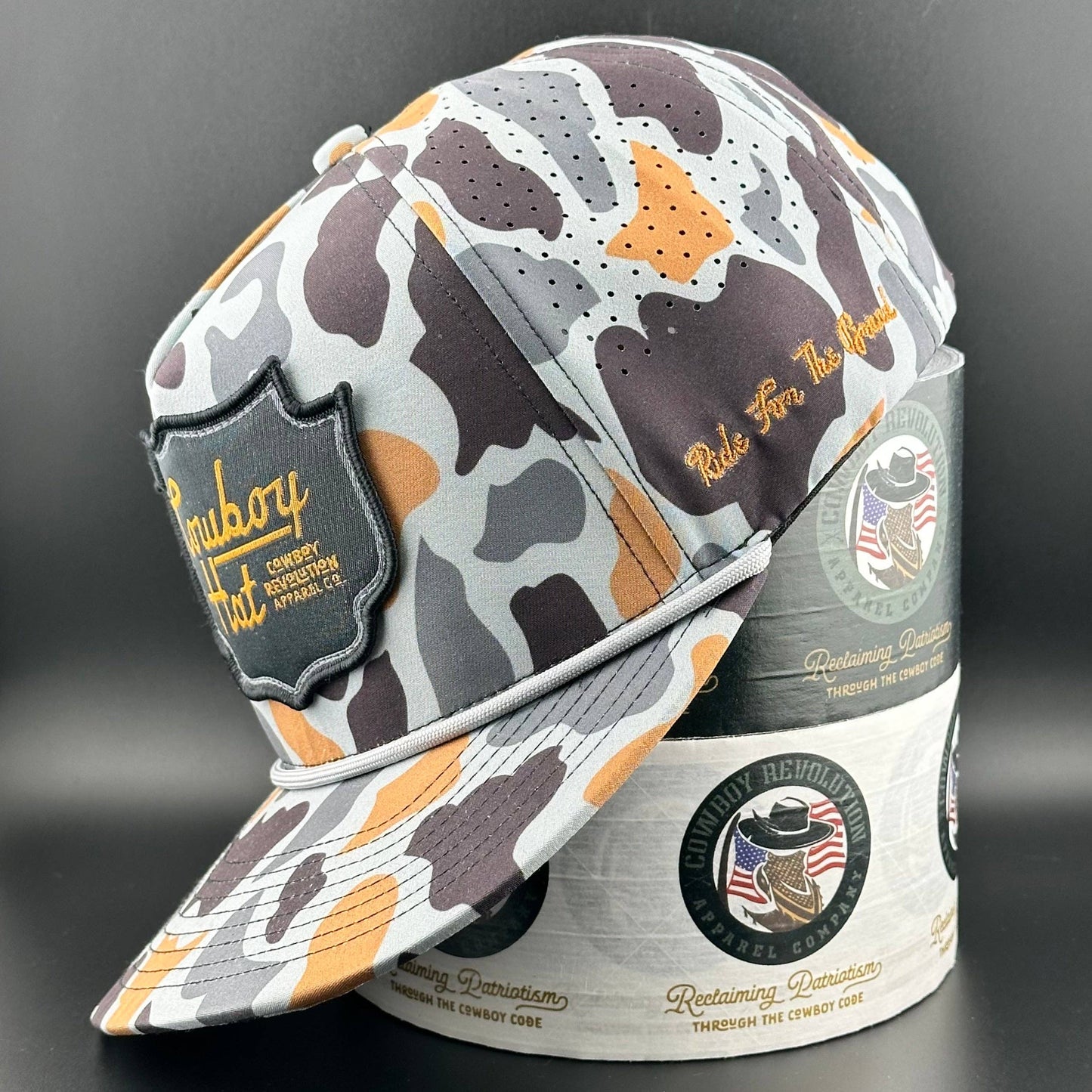 "Concrete" Camo Patch - Performance Hat
