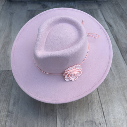 Vegan Felt Rancher Hat Feminine
