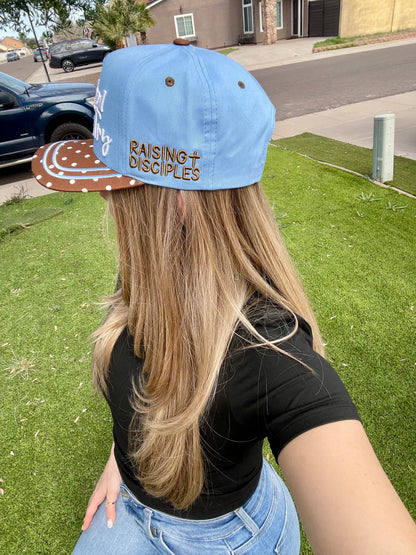 Motherhood is my ministry trucker hat 